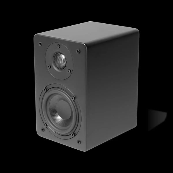 TRUAUDIO CT Bookshelf Theater & Audio Passive Speaker, Black - Per Speaker TRUAUDIO