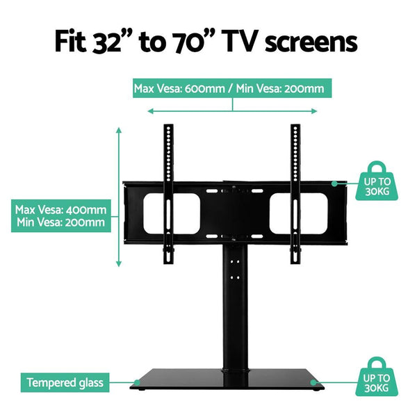 Artiss Table Top TV Swivel Mounted Stand Deals499