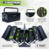 Taipan 126PCE 5 Tray Cantilever Metal Tool Set Premium Chrome Vanadium Steel Deals499