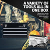 Taipan 300PCE 3 Drawer Tool Chest Kit Premium Quality Chrome Vanadium Steel Deals499