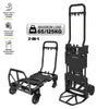 Taipan 65-125KG Foldable Trolley Cart Aluminium 2-In-1 Design Adjustable Deals499