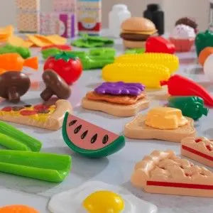 Tasty Treats Play Food Set for kids (115 pcs) Deals499