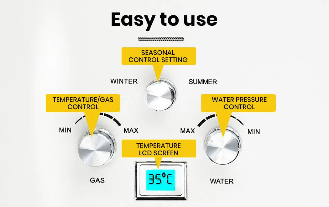 Thermomate Outdoor Water Heater Gas Camping Hot Portable Tankless Shower Pump Deals499