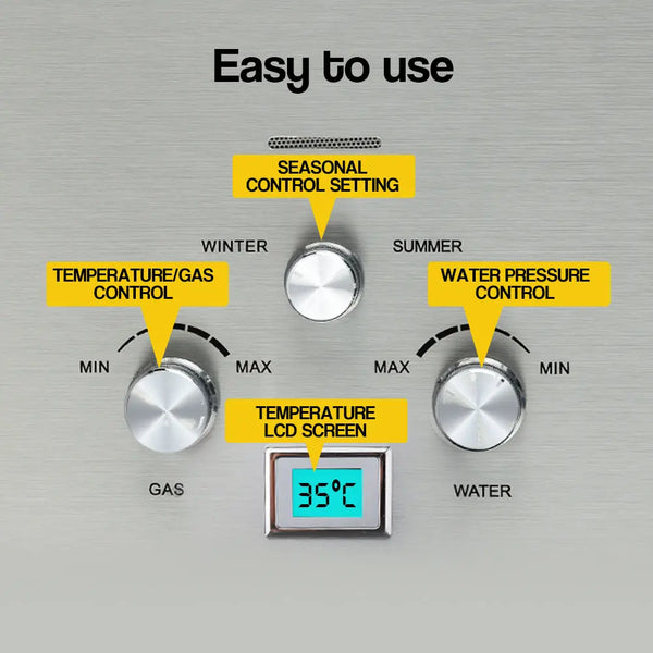 Thermomate Outdoor Water Heater Gas Camping Portable Tankless Hot Shower Deals499