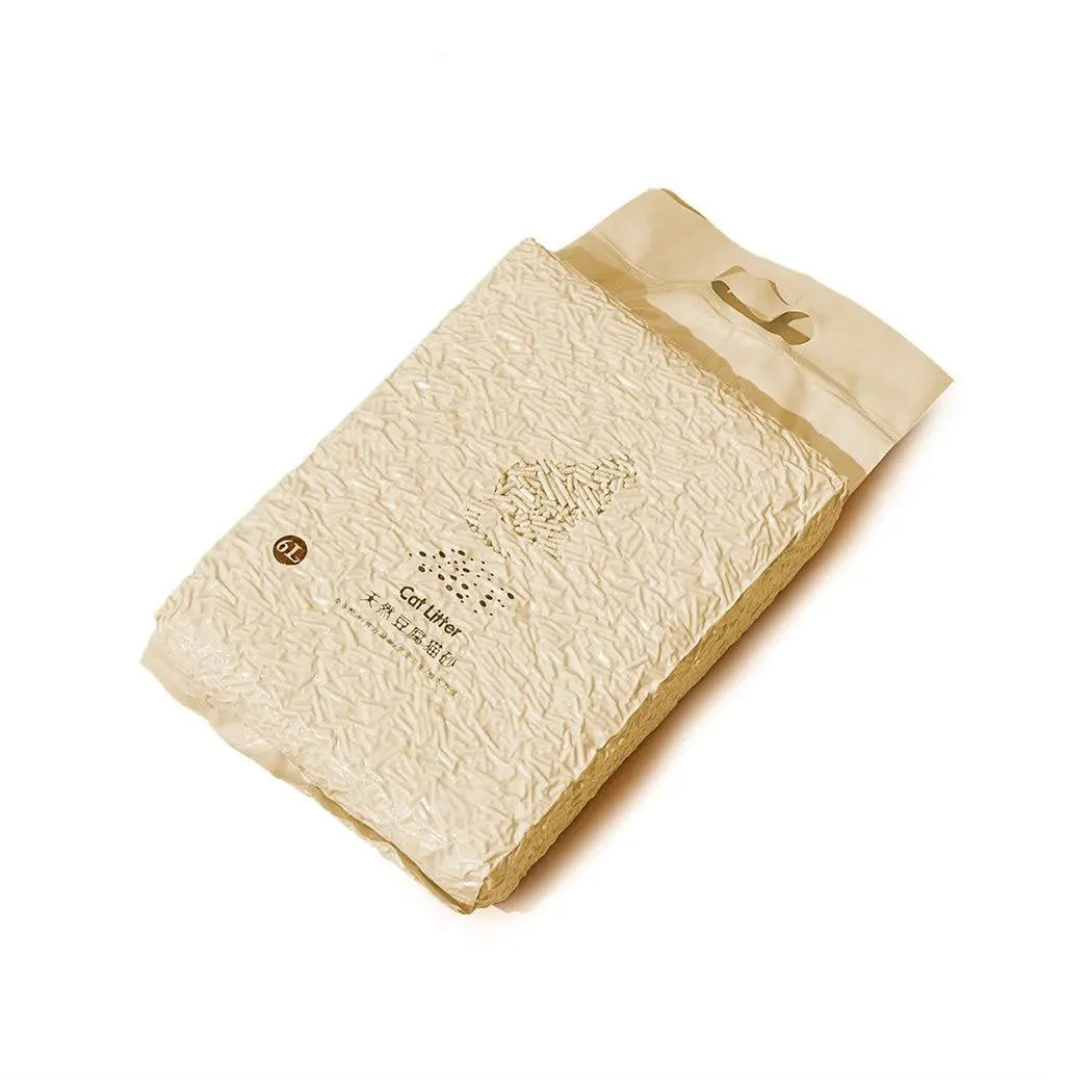 Tofu Cat Litter 6L Edible Crystals Flushable Pipers Sand Biodegradable Mint X8 Deals499