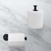 Toilet Paper Holder Self Adhesive Black Bathroom Paper Roll Holder Roll Holder 304 Deals499