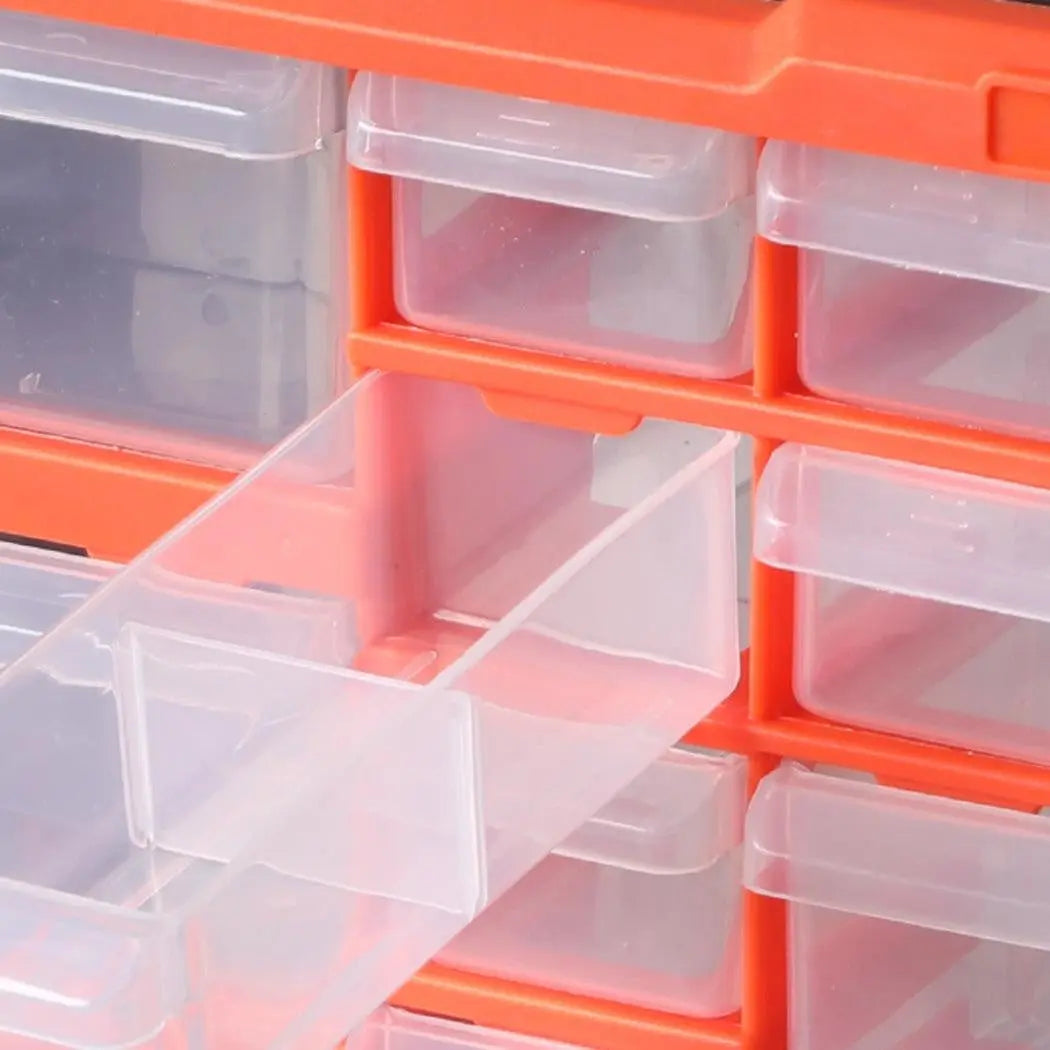 Tool Storage Cabinet Organiser Drawer Bins Toolbox Part Chest Divider 22 Drawers Deals499