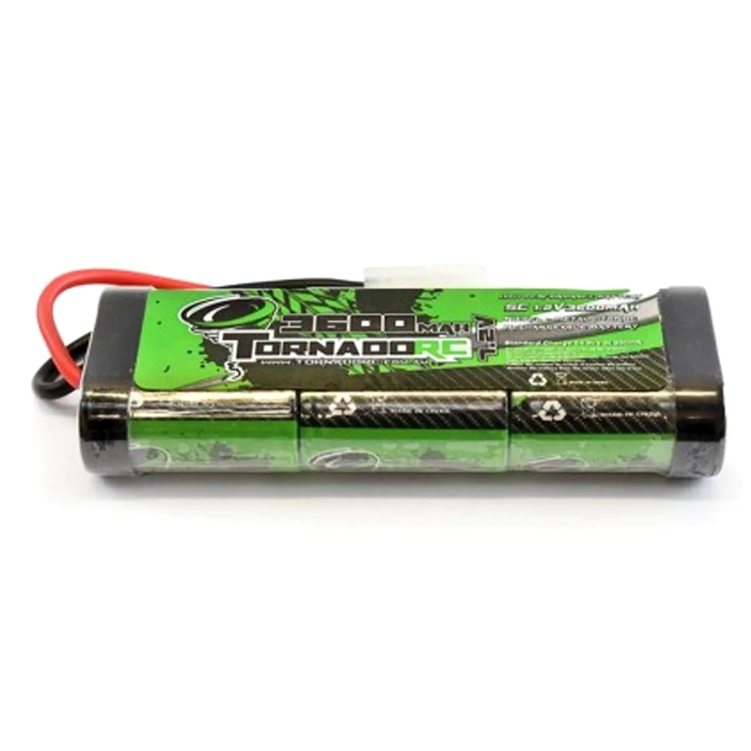 Tornado 7.2v 3600mah Stick Pack Battery For RC Radio Control Car - Tamiya Connector Deals499