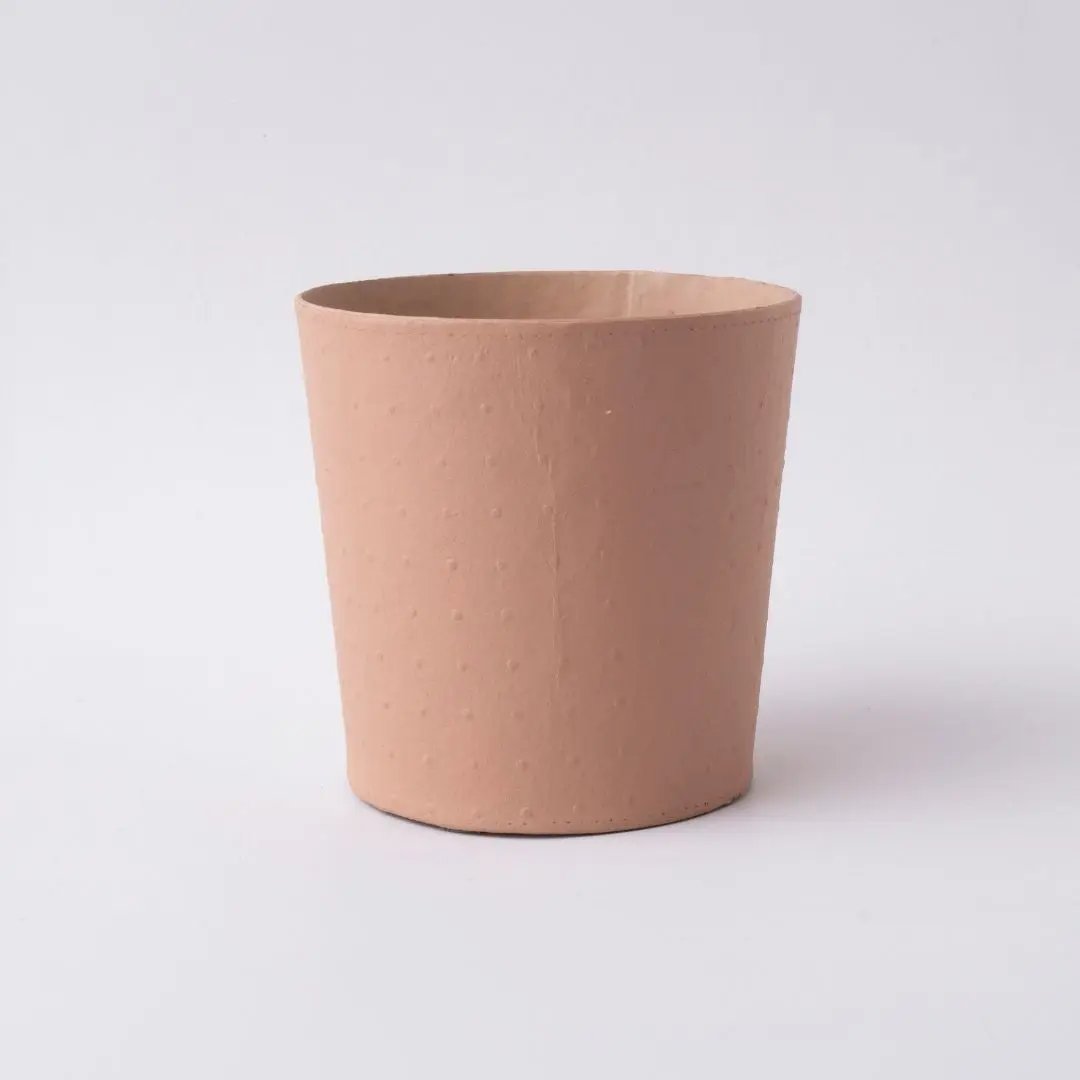 Tree Stripes Conical Pot Dotty - Pale Blush (Small) Deals499