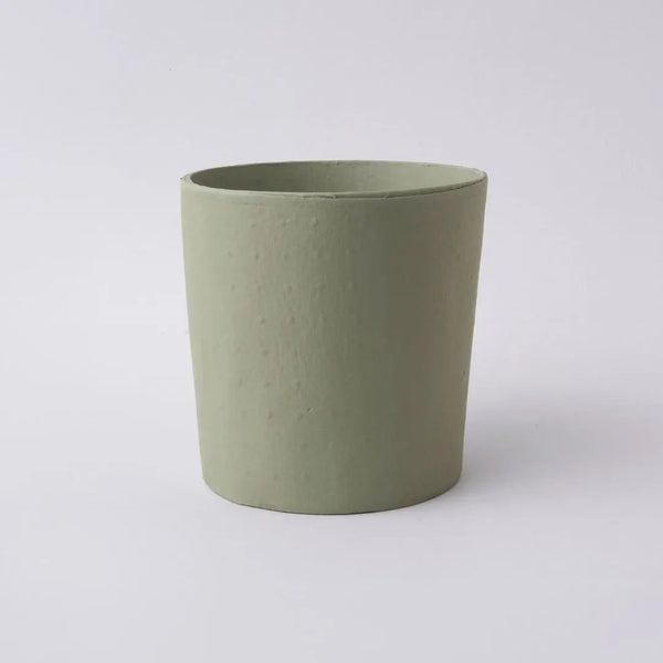 Tree Stripes Conical Pot Dotty - Sage Green (Small) Deals499