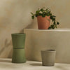Tree Stripes Conical Pot Dotty - Sage Green (Small) Deals499