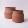 Tree Stripes Matki Pot Kilima - Rustic Brown (Medium) Deals499