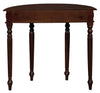 Turn Leg Half Round Sofa Table (Mahogany) Deals499