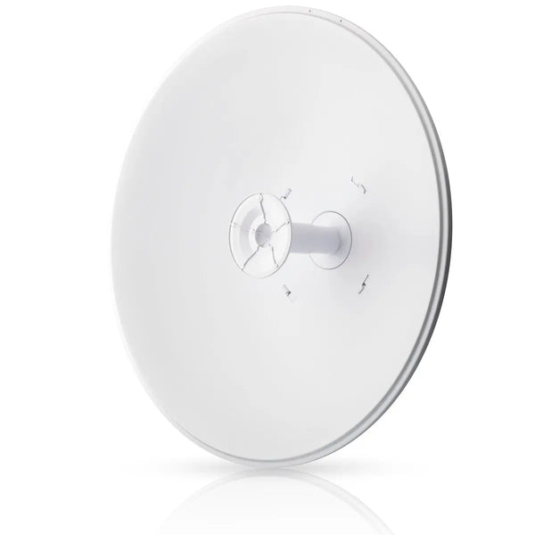 UBIQUITI 5GHz airFiber Dish 30dBi Slant 45 degree signal angle for optimum interference avoidance UBIQUITI