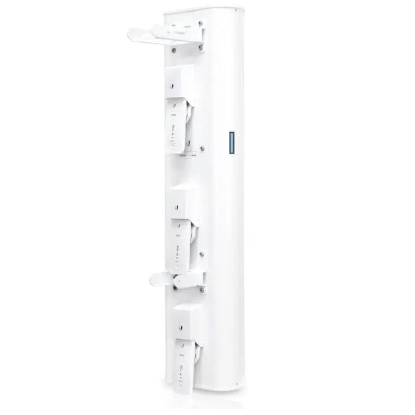 UBIQUITI 5GHz airPrism Sector, 3x Sector Antennas in One - 3 x 30Â°= 90Â° High Density Coverage - All mounting accessories and brackets included UBIQUITI