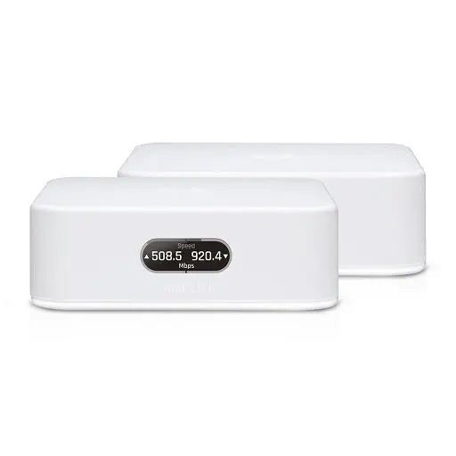 UBIQUITI Amplifi Instant AFI Home Wi-Fi Mesh Kit - 801.11ac 867Mbps - Includes 1x Mesh Router and 1x Extender - LCD Interface - Free AmpliFi VPN UBIQUITI