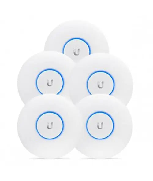 UBIQUITI NanoHD Unifi Compact 802.11ac Wave2 MU-MIMO Enterprise Access Point, 5-Pack (*PoE injector is not included) - Upgrade from AC-PRO UBIQUITI