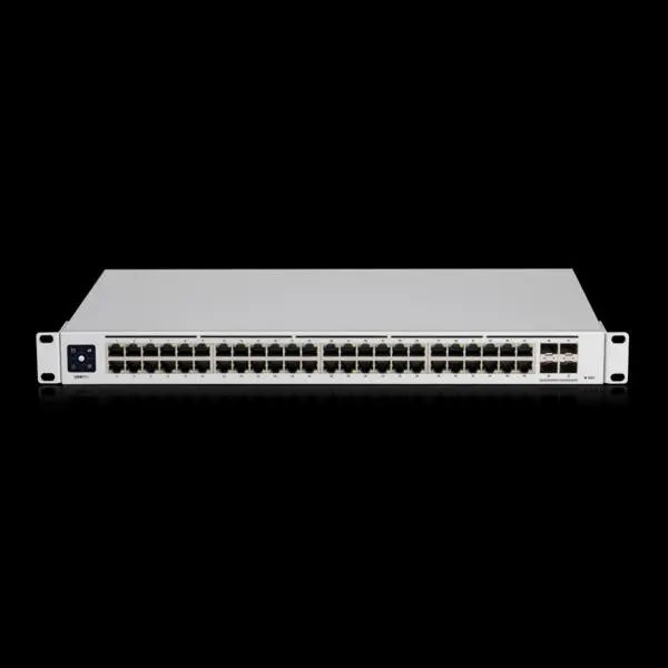 UBIQUITI UniFi 48 port Managed Gigabit Layer2 & Layer3 Switch - 48x Gigabit Ethernet Ports, 4x SFP+ Ports - Touch Display - GEN2 UBIQUITI