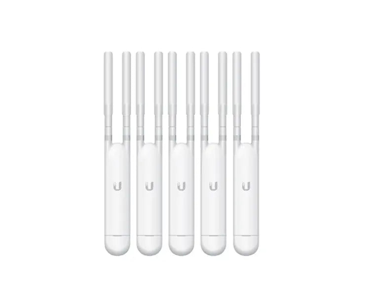 UBIQUITI UniFi AP AC Outdoor Mesh 1167Mbps, dual-omni antennas 5 Pack - PoE injector not included UBIQUITI