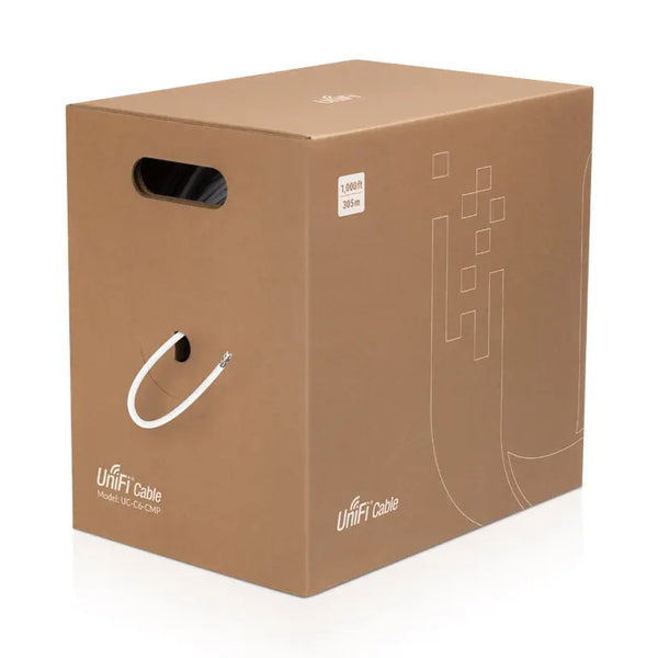 UBIQUITI UniFi Cable Cat6 CMP, 1000' (304m) length Category 6 UTP (Unshielded Twisted Pair) UBIQUITI