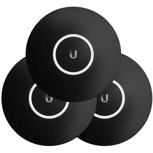 UBIQUITI UniFi NanoHD Hard Cover Skin Casing - Black Design - 3-Pack UBIQUITI