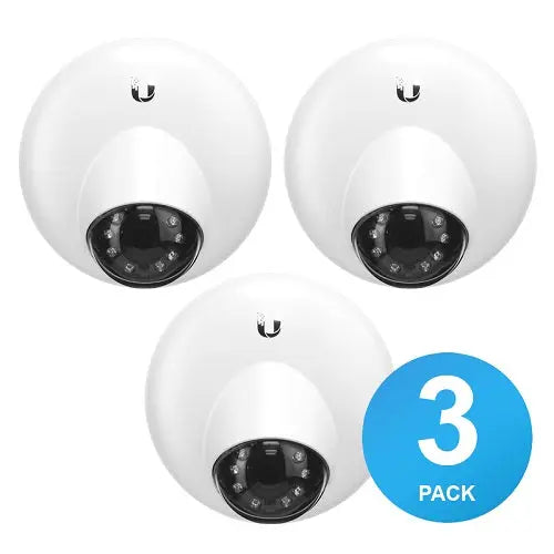 UBIQUITI UniFi Video Cam Dome G3 IR 1080P Full HD Video 3 Pack UBIQUITI