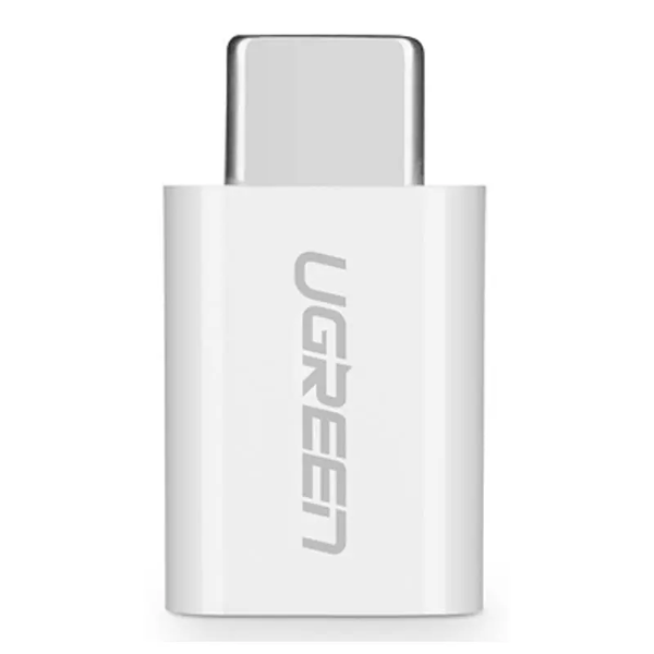 UGREEN Type-C to Micro USB OTG Adapter (White) - 30154 Deals499