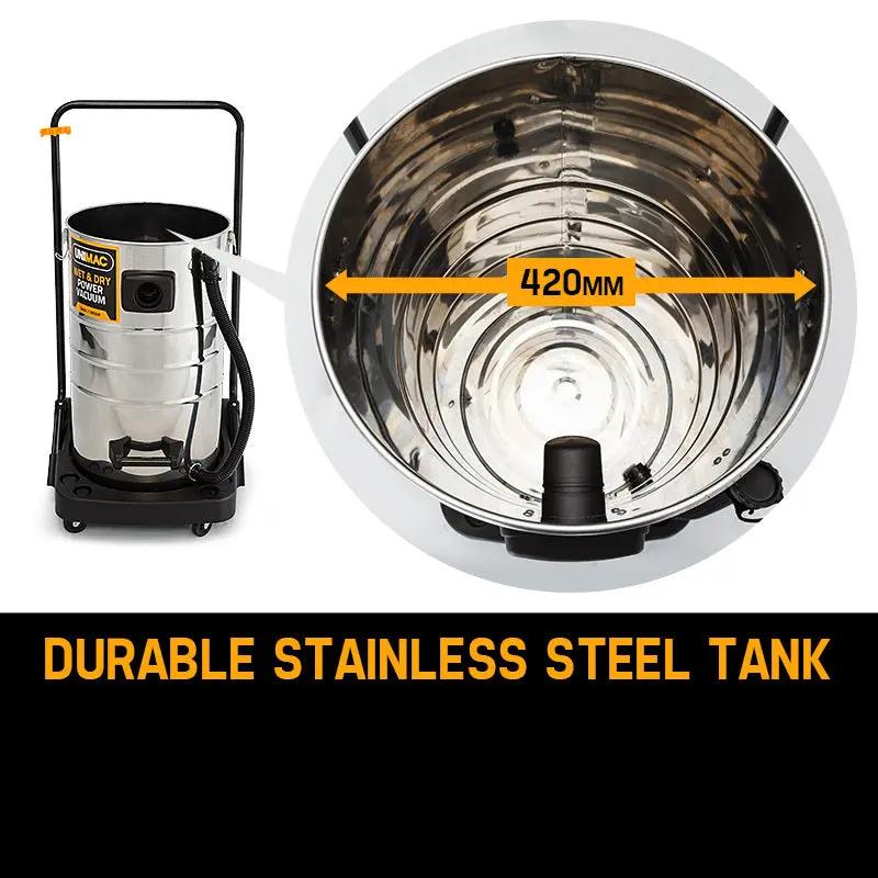 UNIMAC 100L Wet and Dry Vacuum Cleaner Bagless Commercial Grade Drywall Vac Deals499