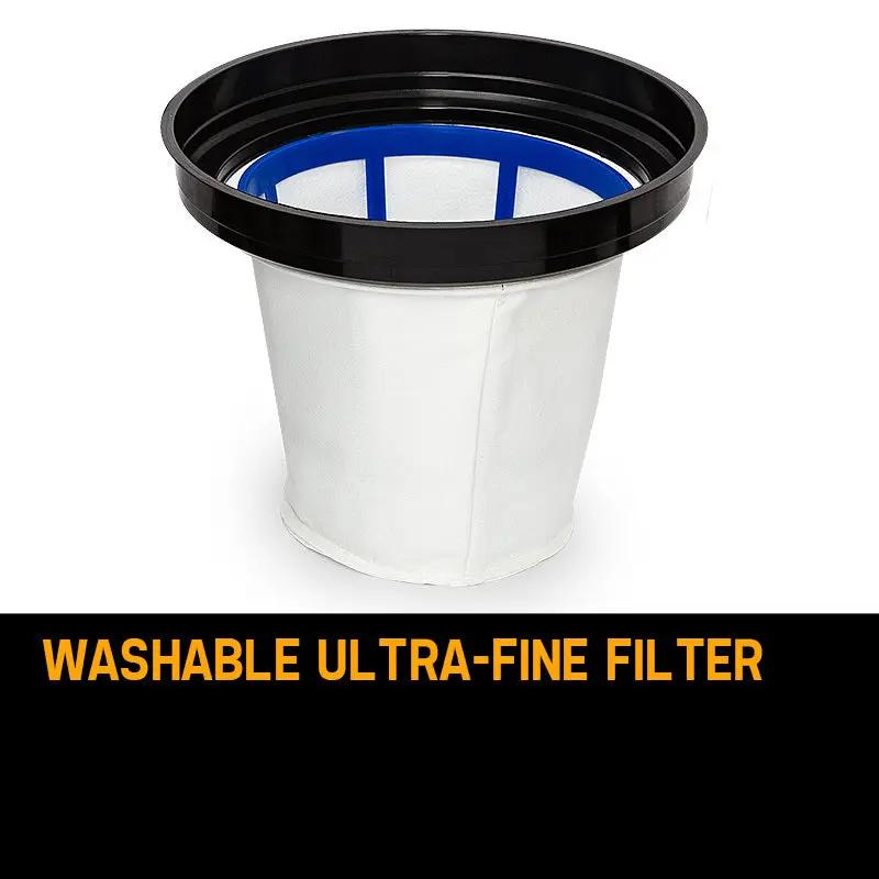 UNIMAC 100L Wet and Dry Vacuum Cleaner Bagless Commercial Grade Drywall Vac Deals499