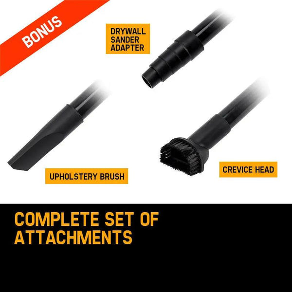 UNIMAC 30L Wet and Dry Vacuum Cleaner Blower Bagless 2000W Drywall Vac Deals499