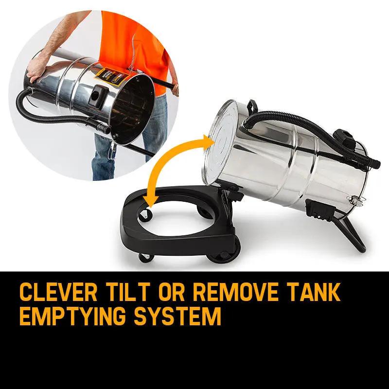 UNIMAC 60L Wet and Dry Vacuum Cleaner Bagless Industrial Grade Drywall Vac Deals499