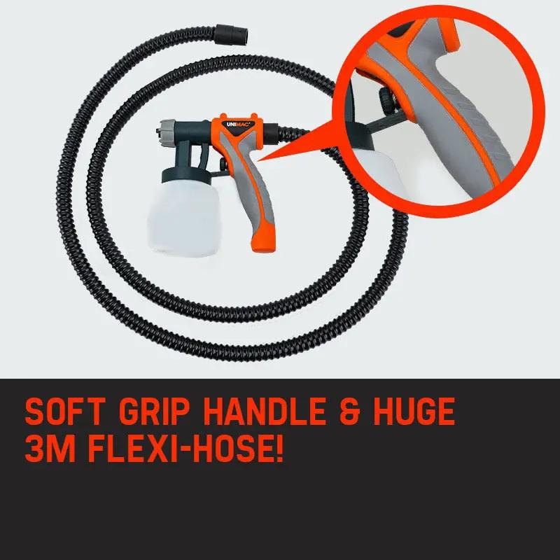 UNIMAC 740W HVLP Electric Paint Sprayer Gun - DIY Spray Station Tool Deals499