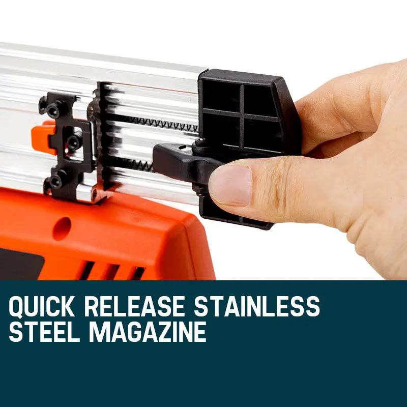 UNIMAC Brad Nailer Staple Gun Cordless 2-in-1 Lithium 20V Nail Gun 18ga Nails Deals499