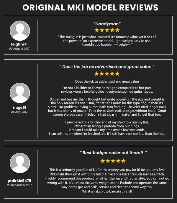 UNIMAC Cordless Framing Nailer 34 Degree Gas Nail Gun Kit - 2nd Gen Brushless Deals499