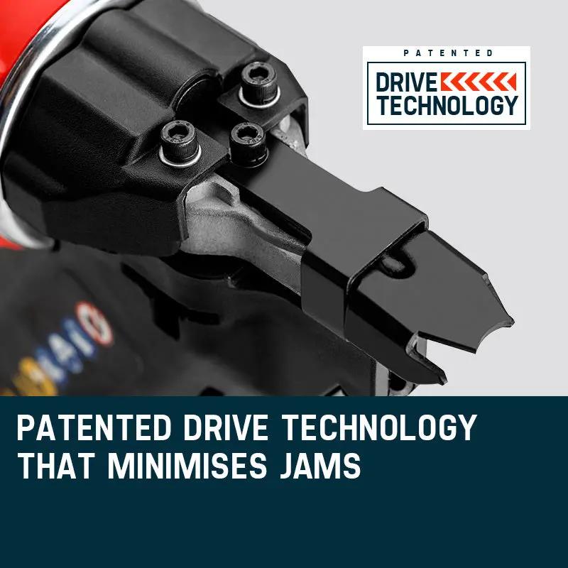 UNIMAC Cordless Framing Nailer 34 Degree Gas Nail Gun Portable Battery Charger Deals499