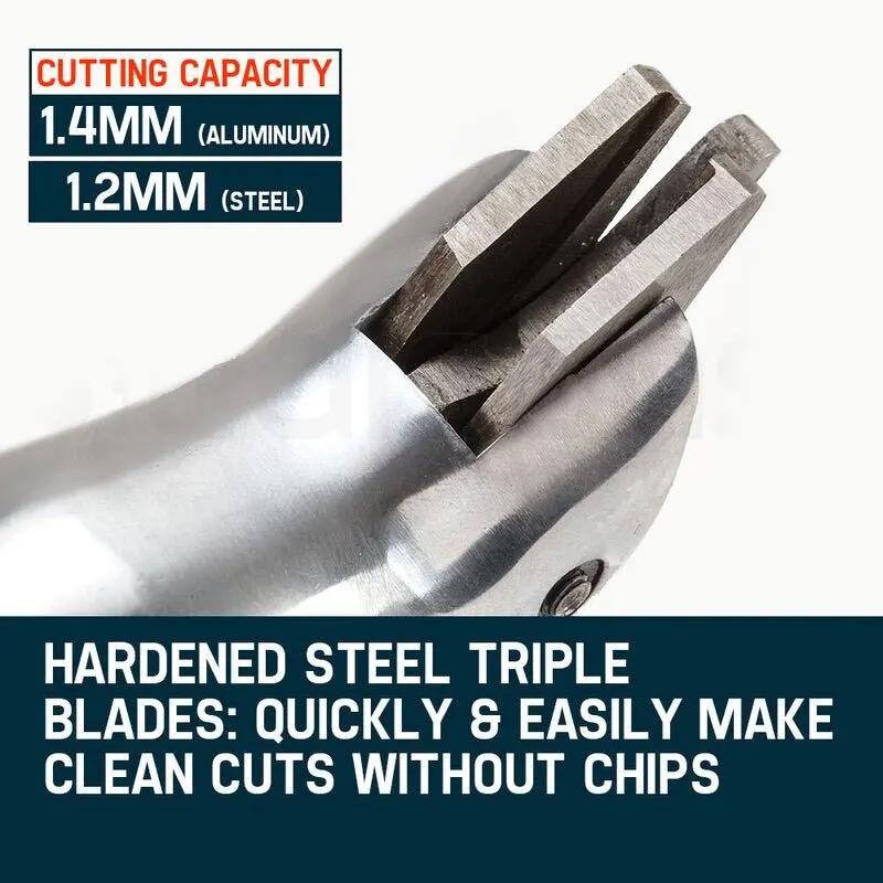 UNIMAC Pneumatic Metal Shears - Air Tin Snips Steel Aluminium Sheet Cutters Deals499