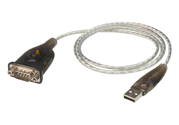ATEN USB to RS232 converter with 1m cableï¼Œ  921.6 Kbps Transfer Rate, Compatible with Windows, Mac, Linux ATEN