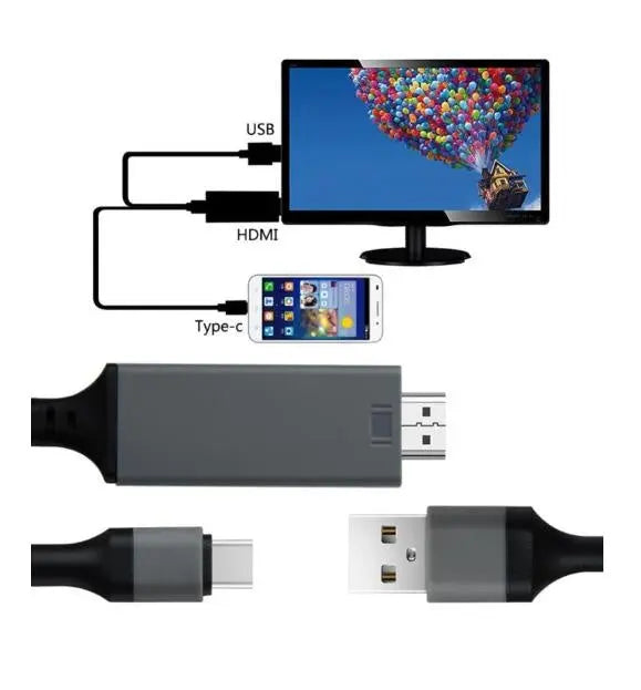 USB-C 3.1 Type C to HDMI TV HDTV Cable for Samsung Galaxy S8 Note 8 MacBook Pro Deals499