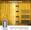 USB Powered 300 LED Curtain String Light with 8 Modes and Remote Control for Bedroom Party Wedding Decorations Deals499