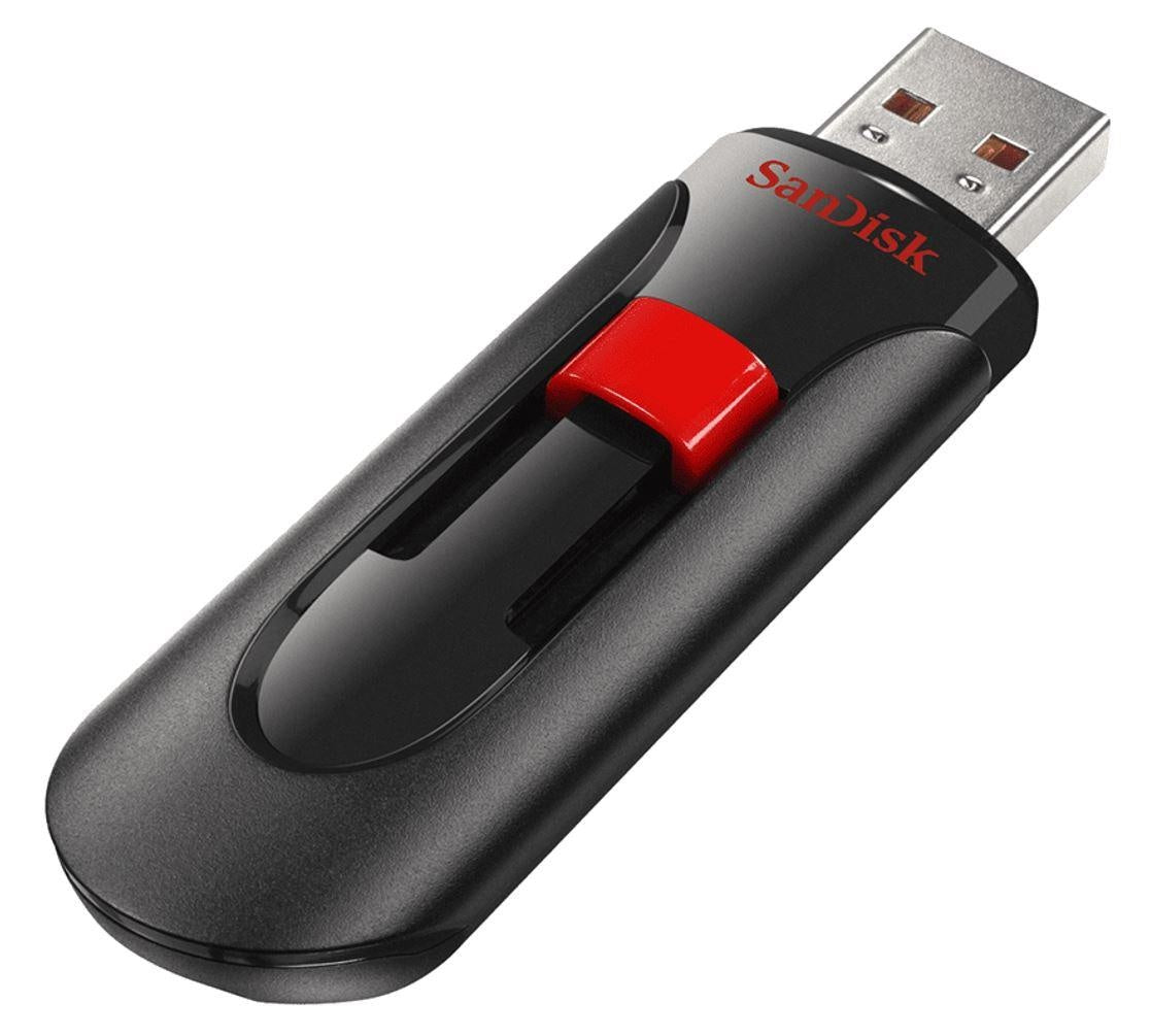 SANDISK 32GB Cruzer Glide USB3.0 Flash Drive Memory Stick Thumb Key Lightweight SecureAccess Password-Protected 128-bit AES encryption Retail 2yr wty SANDISK