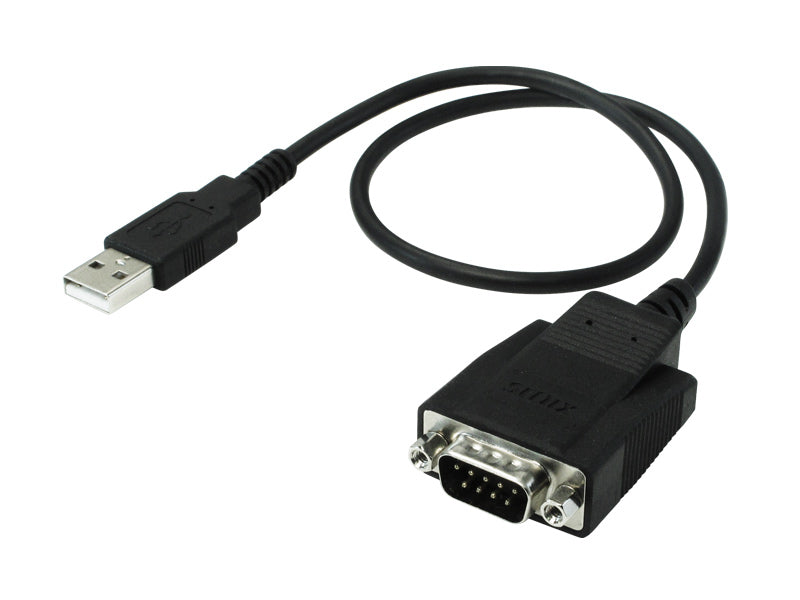 SUNIX USB to Serial Converter DB9 / RS232 35cm Cable - USB 2.0/1.1 Compatible, Transfer Speed 115.2kbps, Univerial USB to RS-232 SUNIX