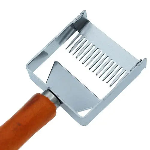 Uncapping Fork Iron Honeycomb Honey Scraper Wooden Handle Beekeeping Tools Deals499