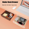 Under Desk Drawer Slide-out Large Office Organizers and Storage Drawers - Large Black from Deals499 at Deals499
