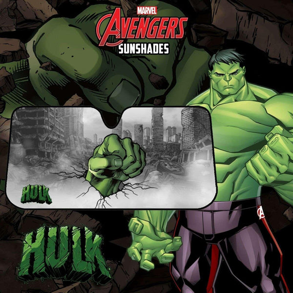 Marvel Avengers Sun Shade [150cm x 70cm] - HULK Deals499