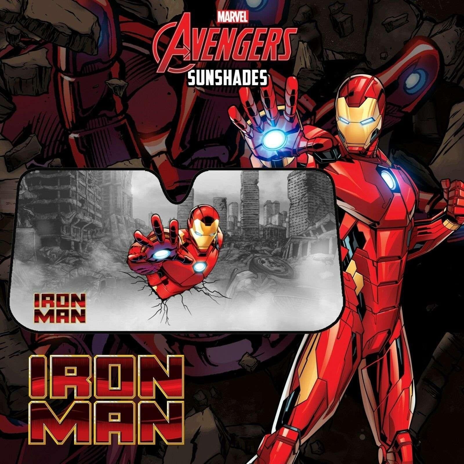 Marvel Avengers Sun Shade [150cm x 70cm] - IRON MAN Deals499
