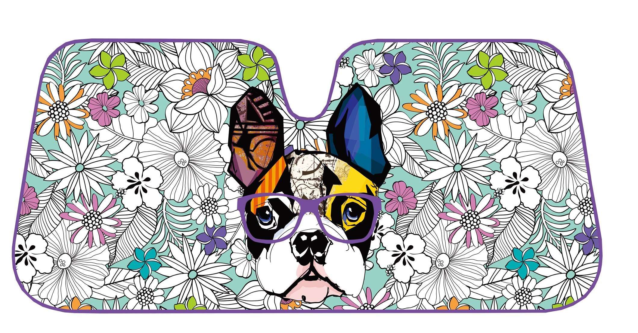 Premium Sun Shade [148cm x 68cm] - FRENCH BULLDOG Deals499