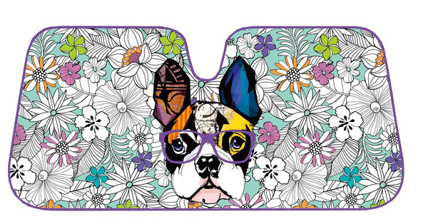 Premium Sun Shade [148cm x 68cm] - FRENCH BULLDOG Deals499