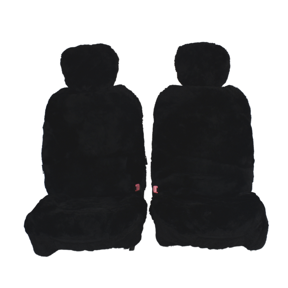 Universal Size 30 Sheep Skin Fronts 12-14mm Black Comfy Deals499