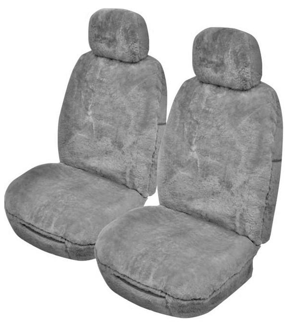 Softfleece Sheepskin Seat Covers - Universal Size (20mm) from Deals499 at Deals499