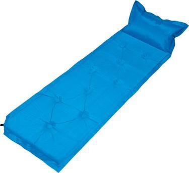 Trailblazer 9-Points Self-Inflatable Polyester Air Mattress With Pillow - BLUE Deals499